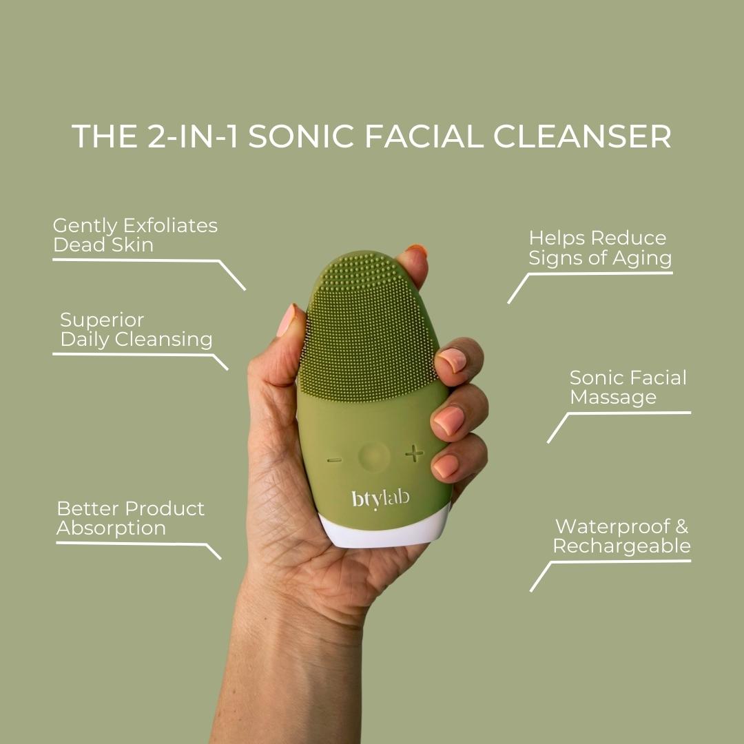 Olive 2-in-1 Sonic Cleanser